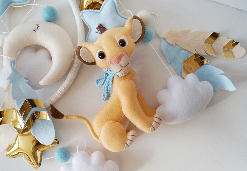 Lion King Mobile Baby Mobile Baby Krippe Mobile | Etsy