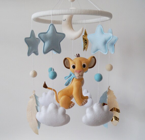 Lion King Mobile Baby Mobile Baby Krippe Mobile Etsy