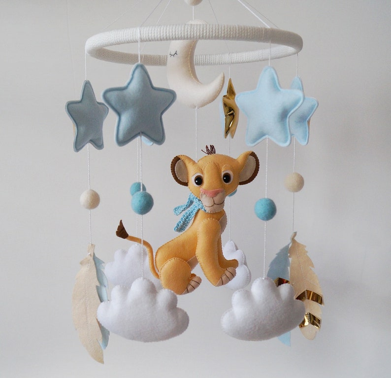 Lion King Mobile Baby Mobile Baby Krippe Mobile | Etsy
