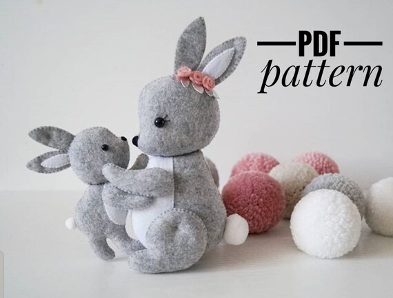 felt bunny pattern