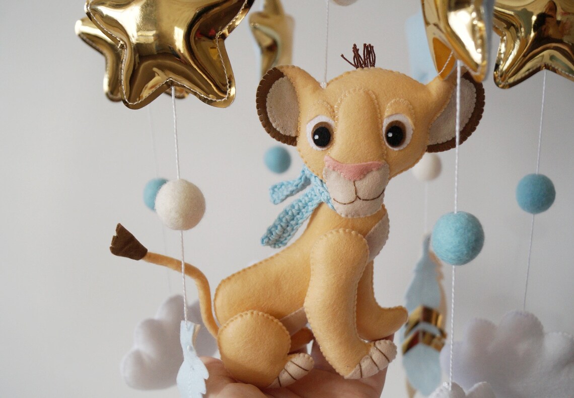 Lion King Mobile Baby Mobile Baby Krippe Mobile | Etsy