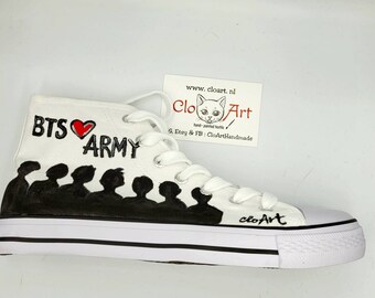Hi Tops K-pop Shoes BTS Kpop BTS 
