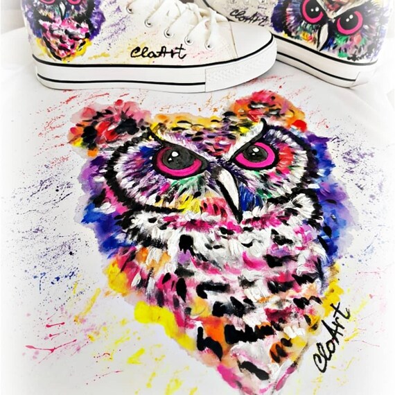 Owl Shirt - Love Owls Colorful Tshirt Owl Shirt - Love Owls Colorful Tshirt