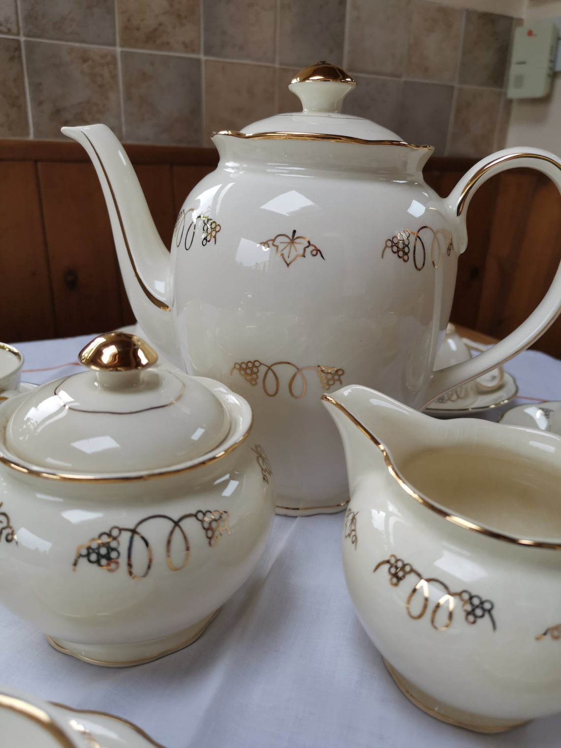 Villeroy and Boch complete tea set. Etsy