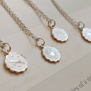 Customizable Dainty Silver Zodiac // Sterling Silver Zodiac Necklace // Astrological Sign Necklace