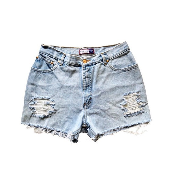 High Waisted Jean Shorts Etsy Online 
