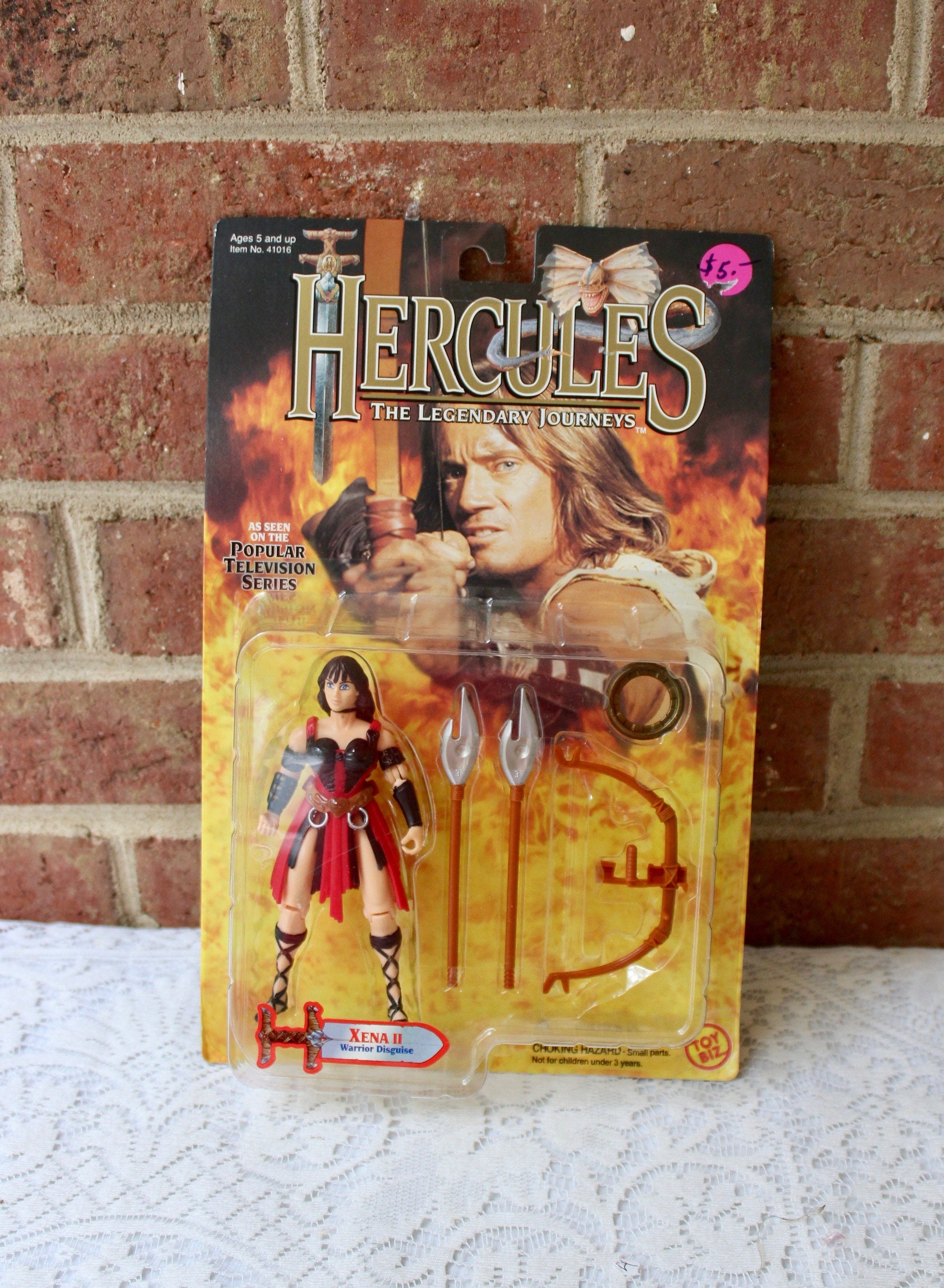 Hercules 5 Action Figure by Toy Biz Zena the Warrior Etsy