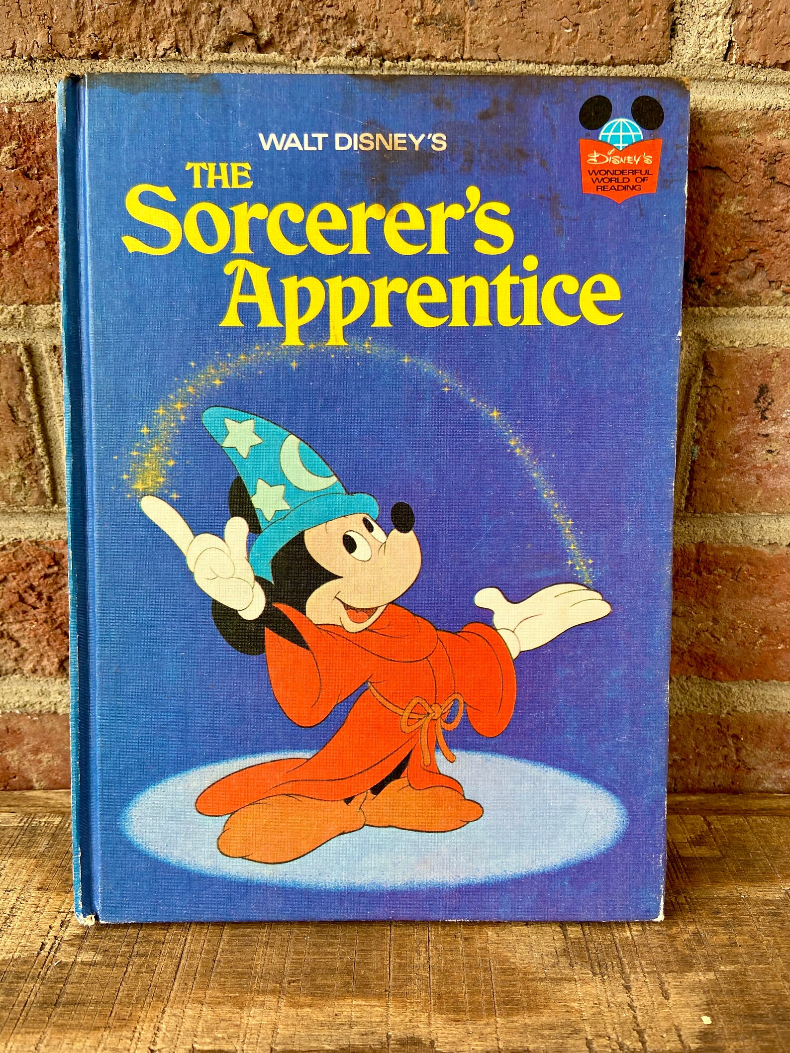 Children's Book The Sorcerer's Apprentice a Walt Etsy
