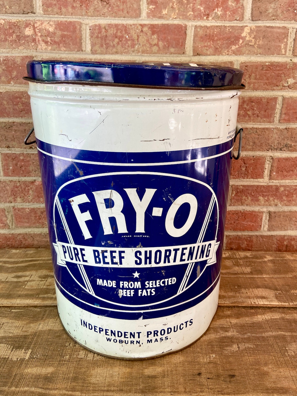 Shortening Can FRYO Pure Beef Shortening 50 lbs net weight. Etsy