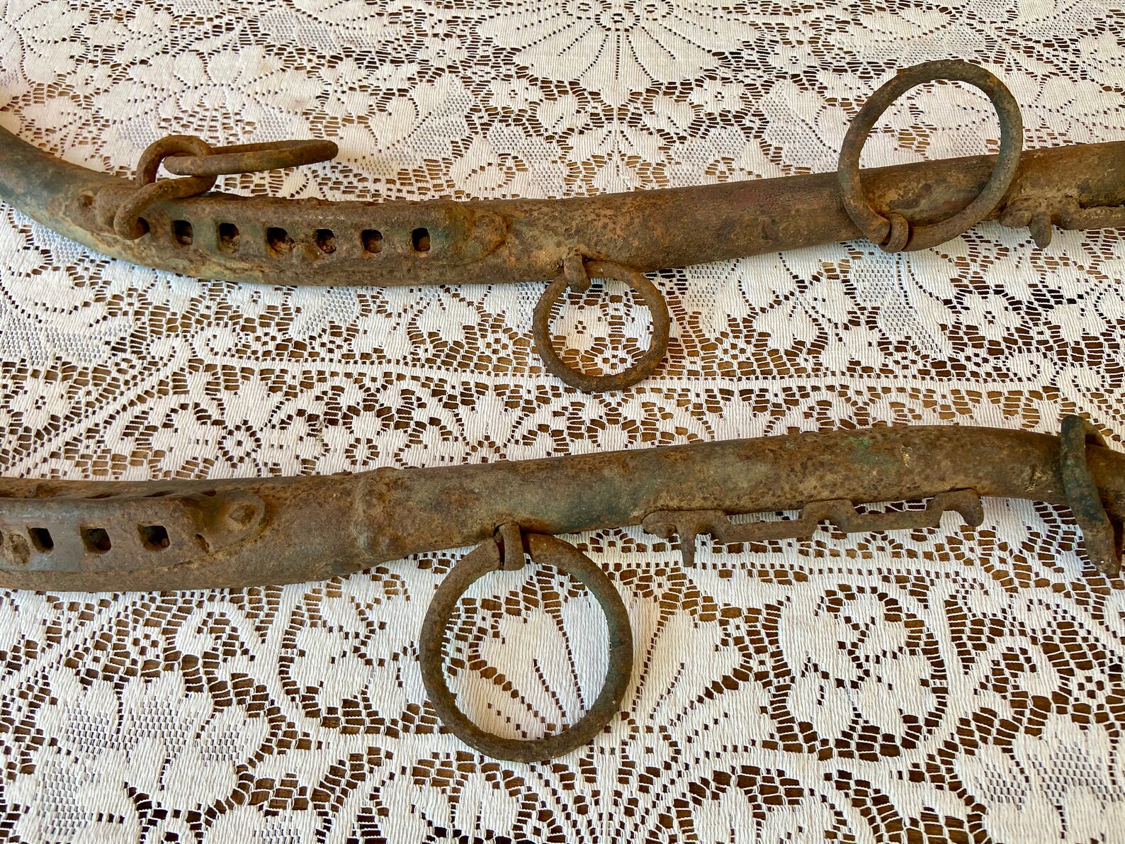 Oxen Yokes Pair of cast iron yokes from early 1900's Etsy