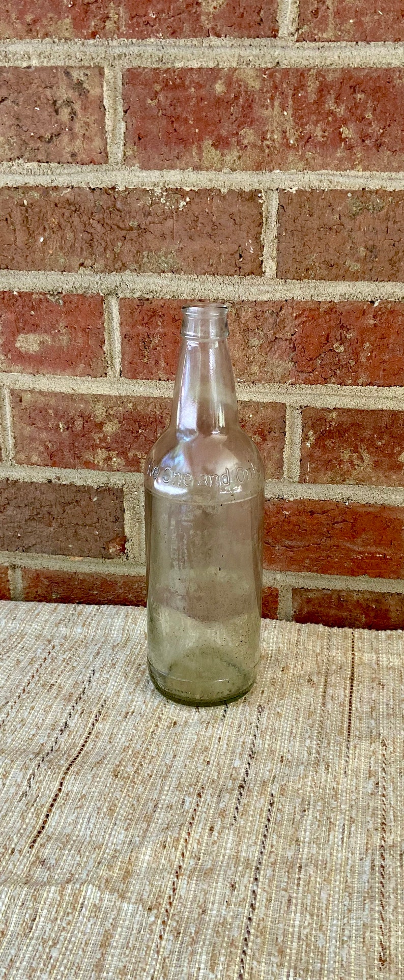 Glass Bottle Newcastle Brown Ale called The One and Only Etsy