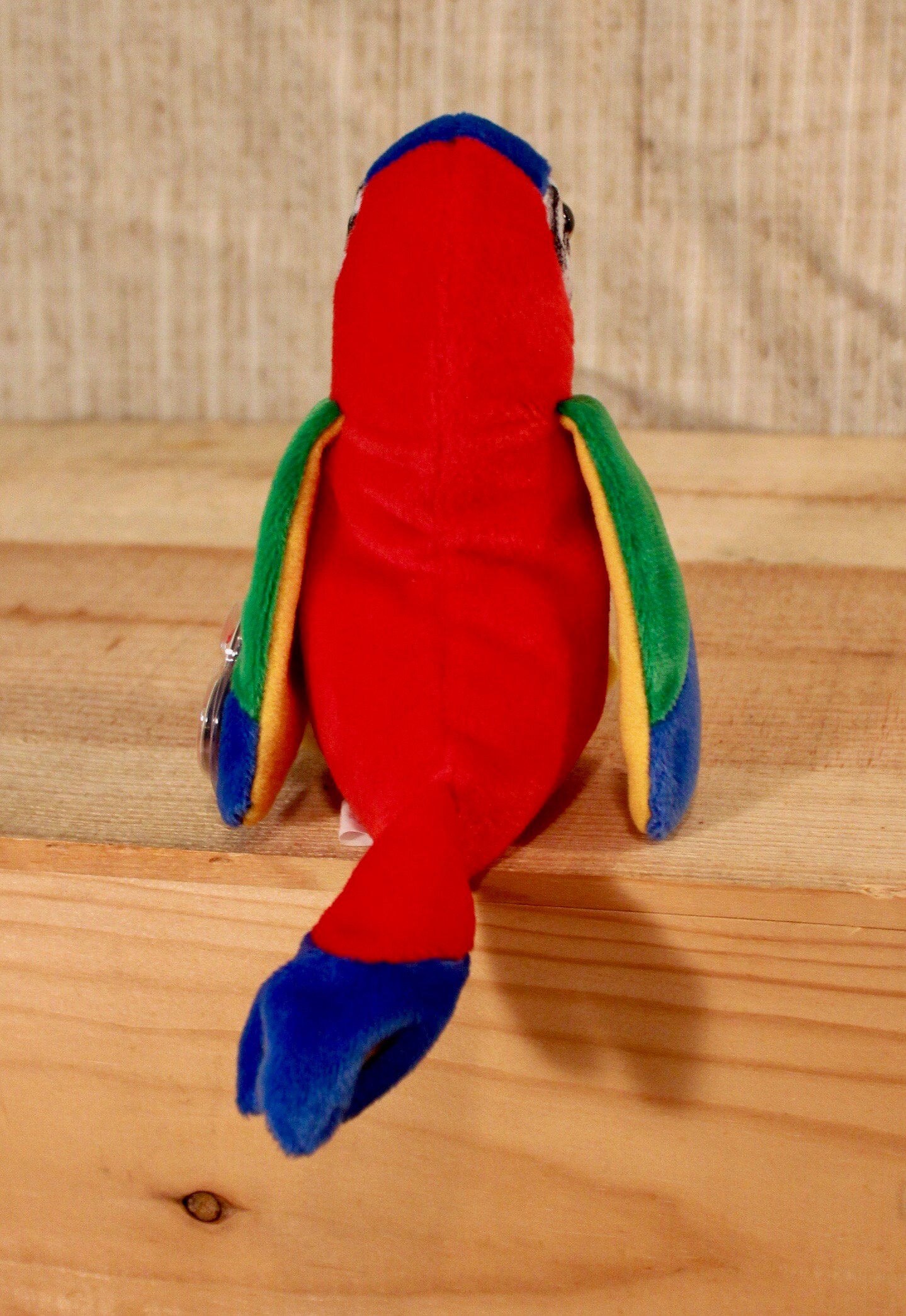 Ty Beanie Baby Jabber the Parrot complete with both Tush and Etsy