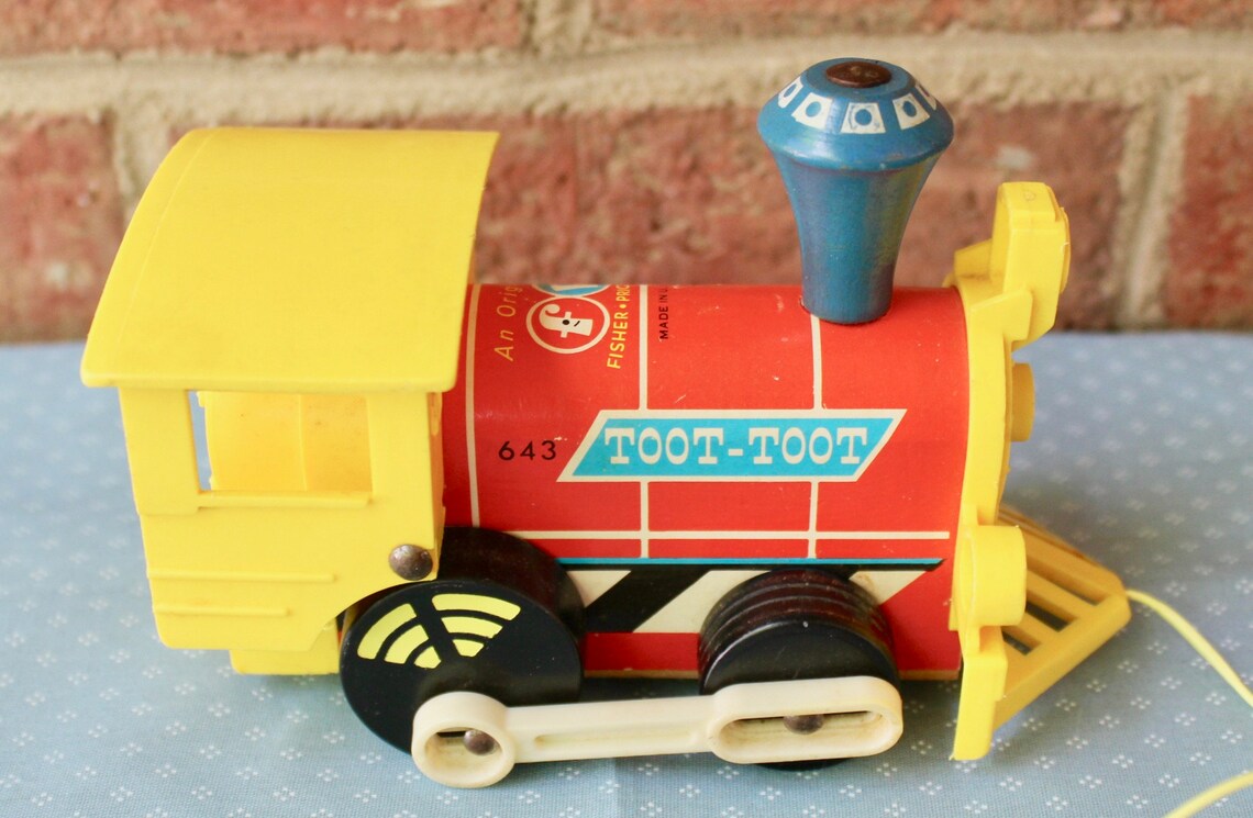 Fisher Price toy train engine Toot Toot 643 from the | Etsy
