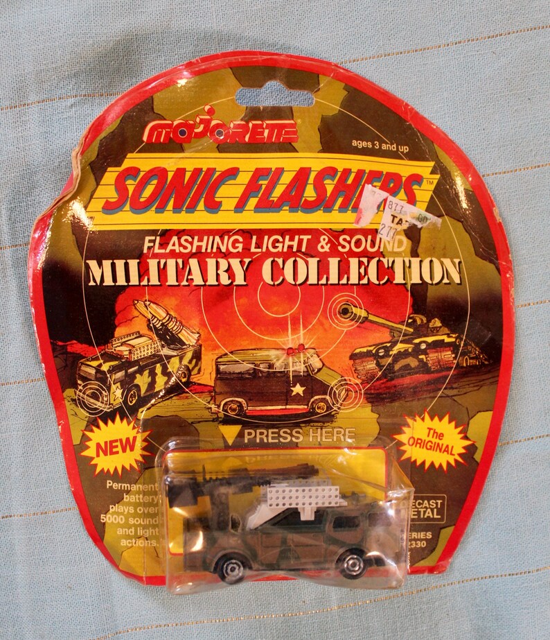 Majorette Sonic Flashers metal die cast military collection | Etsy