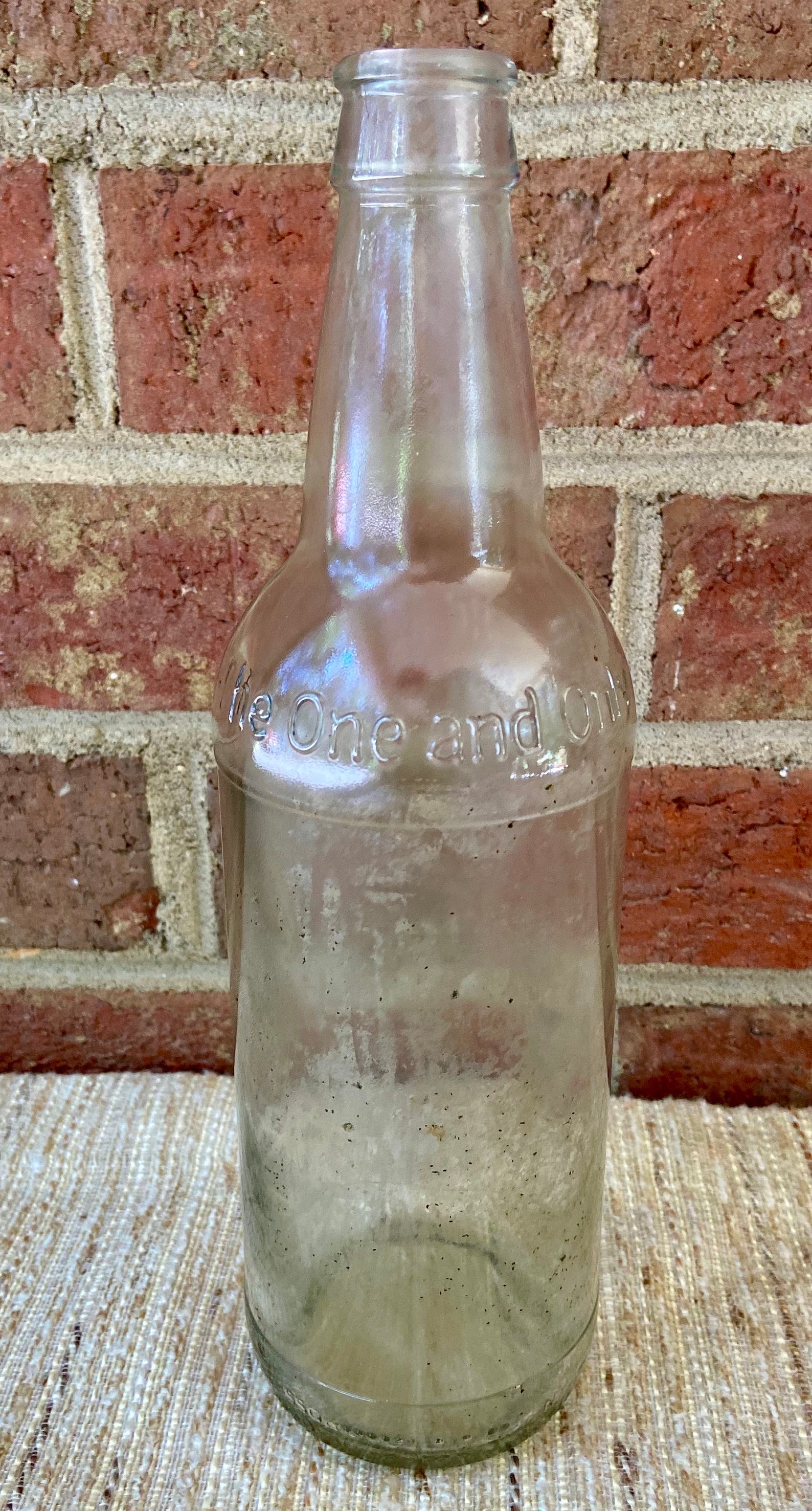 Glass Bottle Newcastle Brown Ale called The One and Only Etsy