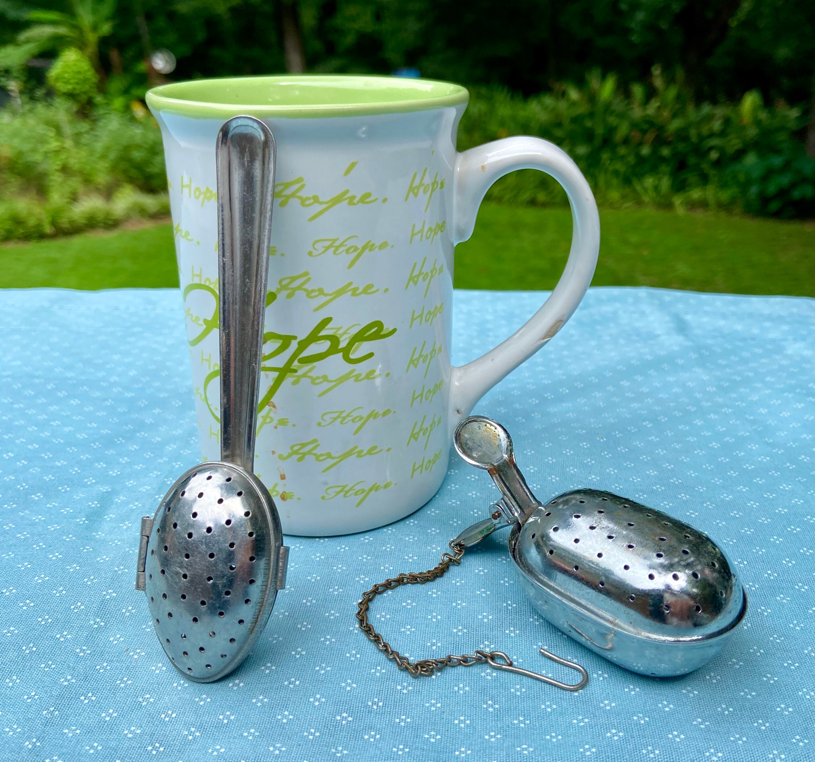 Tea Infusers Two stainless steel tea infusers from the Etsy