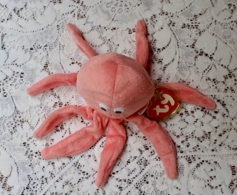 Ty Beanie Baby Inky the Octopus from 1994 Etsy