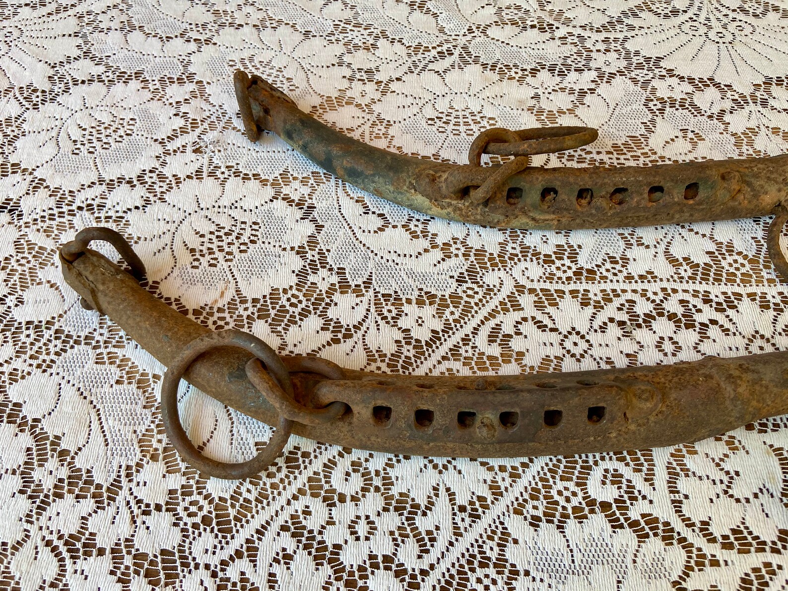 Oxen Yokes Pair of cast iron yokes from early 1900's Etsy