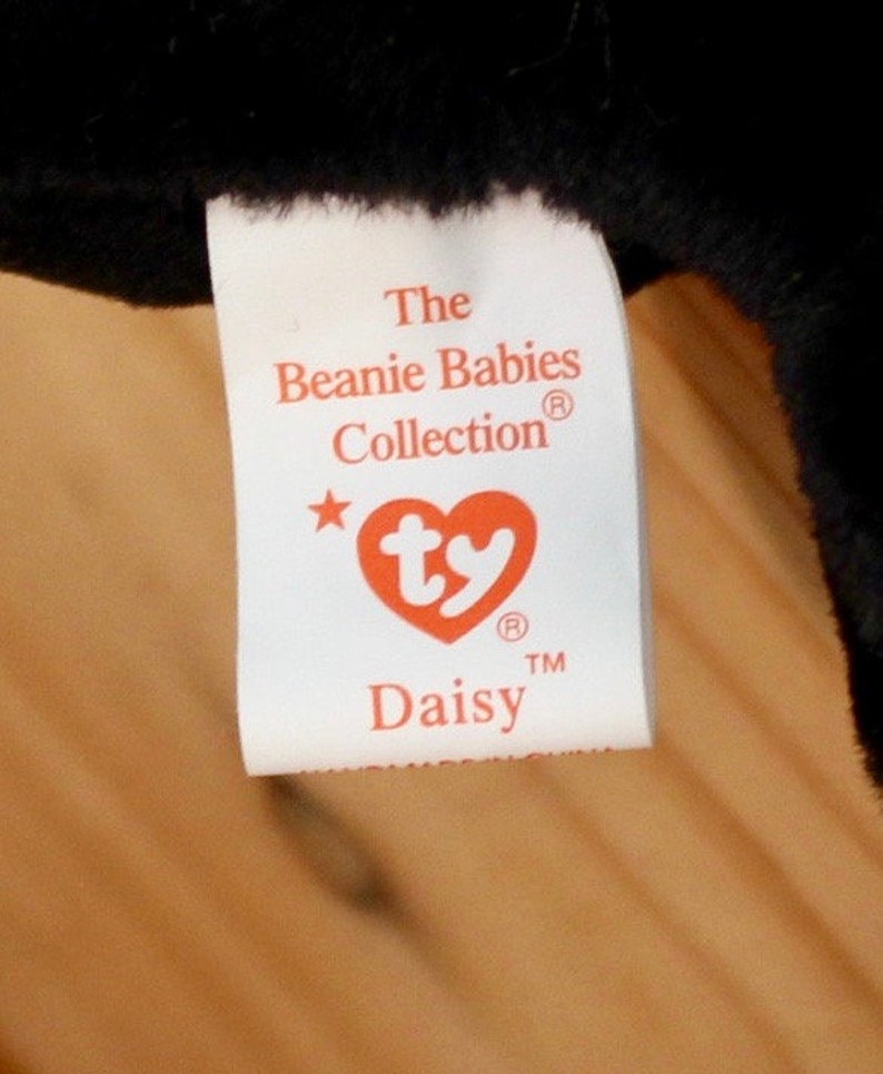 Ty Beanie Babies Daisy Cow From 1994 Etsy