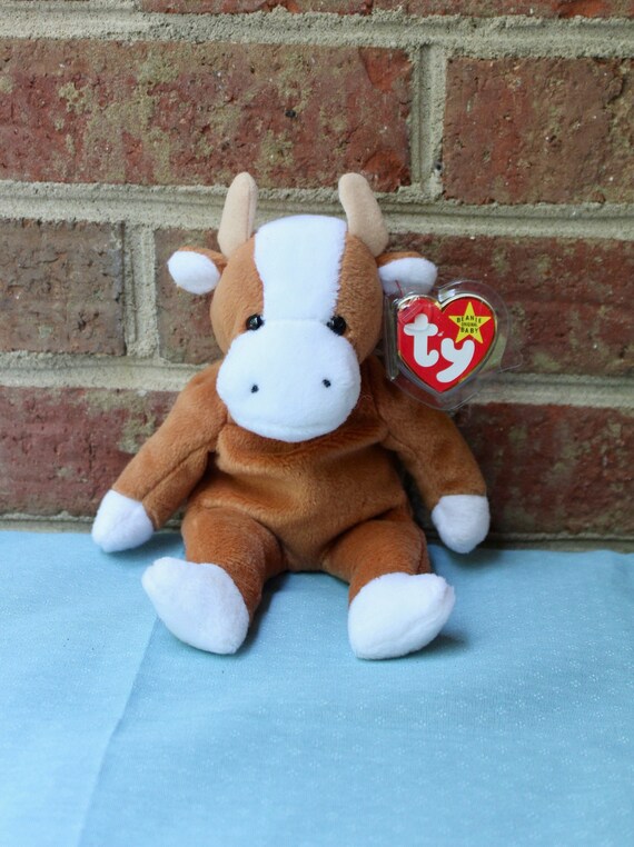 ty beanie baby bessie the cow