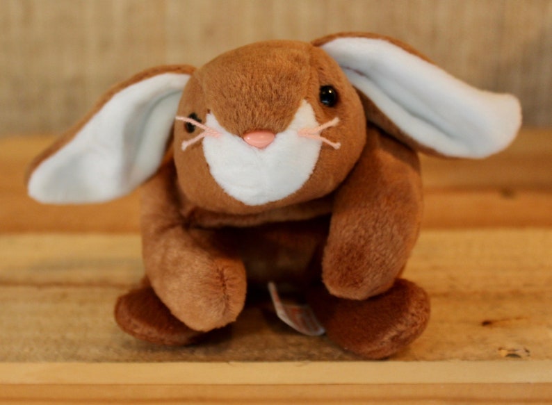 Ty Beanie Babies Ears the long eared rabbit from 1995 | Etsy