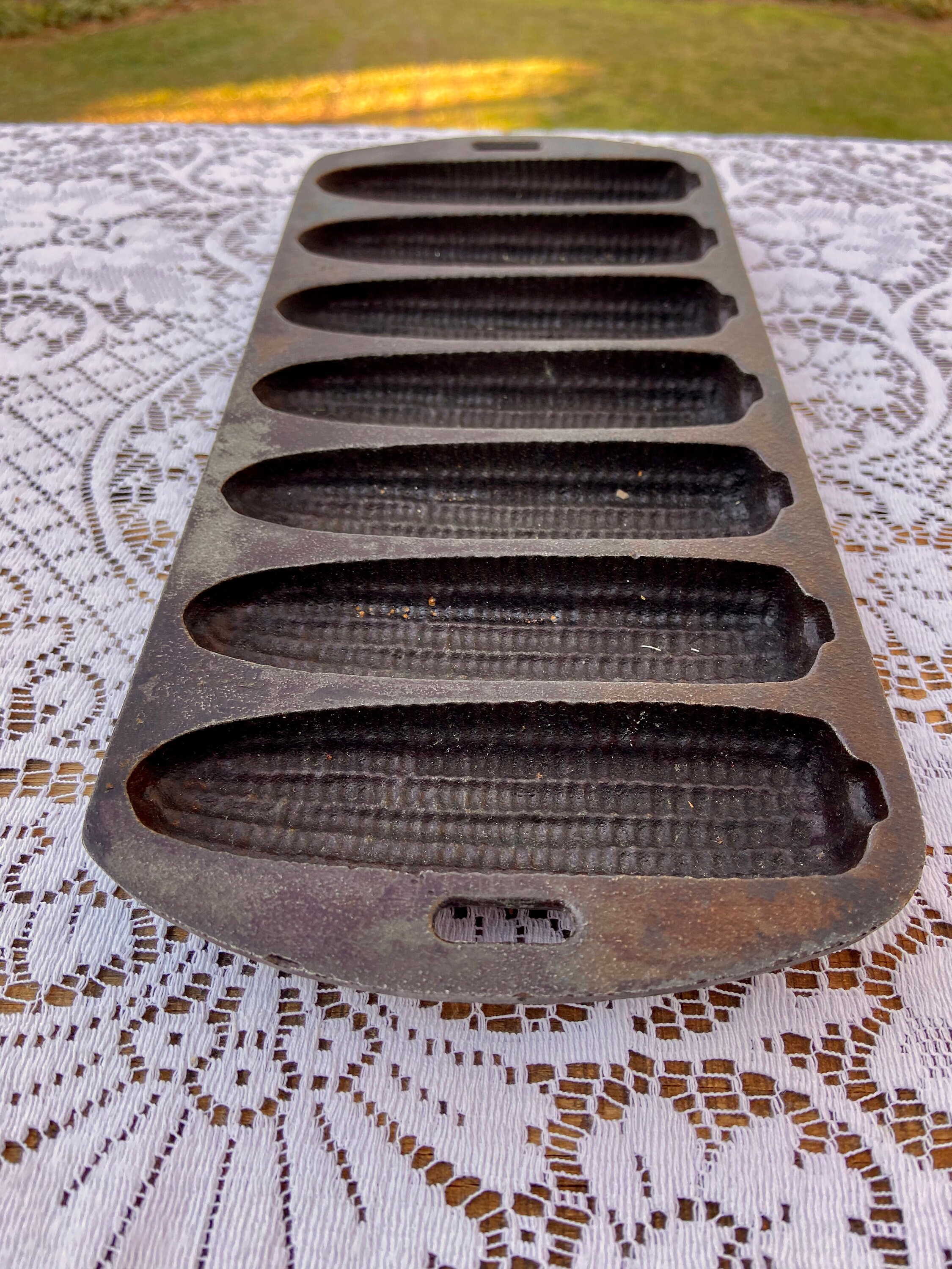 Corn Bread Pan Corn Stick Pan Cast Iron from the 1950's Etsy