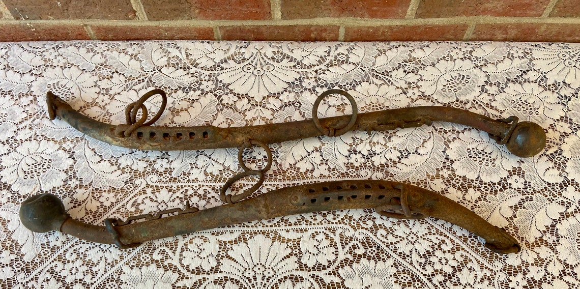 Oxen Yokes Pair of cast iron yokes from early 1900's Etsy