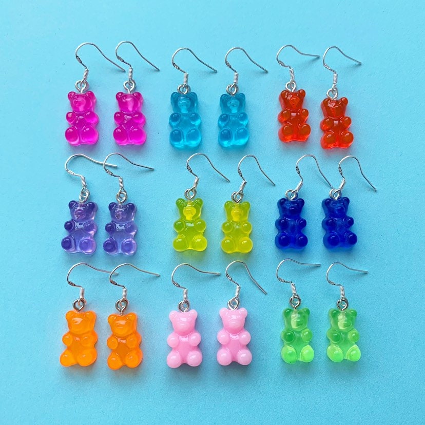 Yummy Gummy Bear Earrings