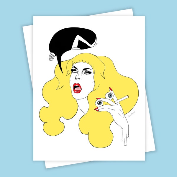 Katya / Pop Art Print