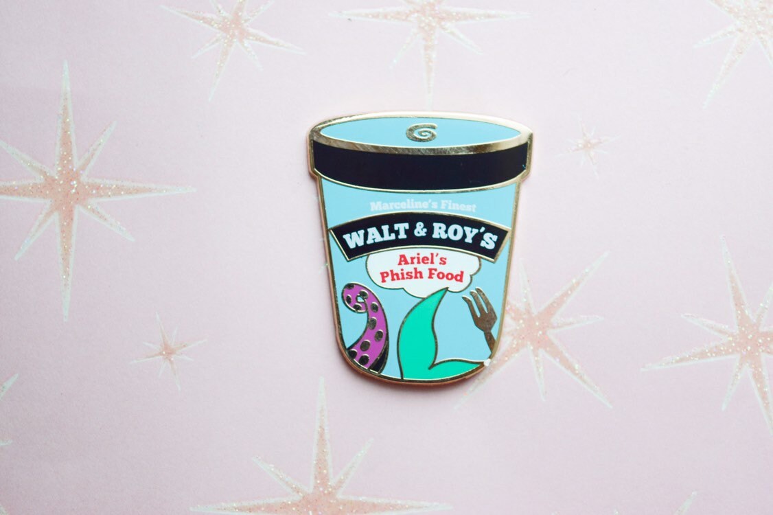 Disney Princess Ice Cream Pins Set of 3 Etsy