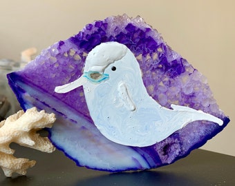 Beluga Sculpture Etsy