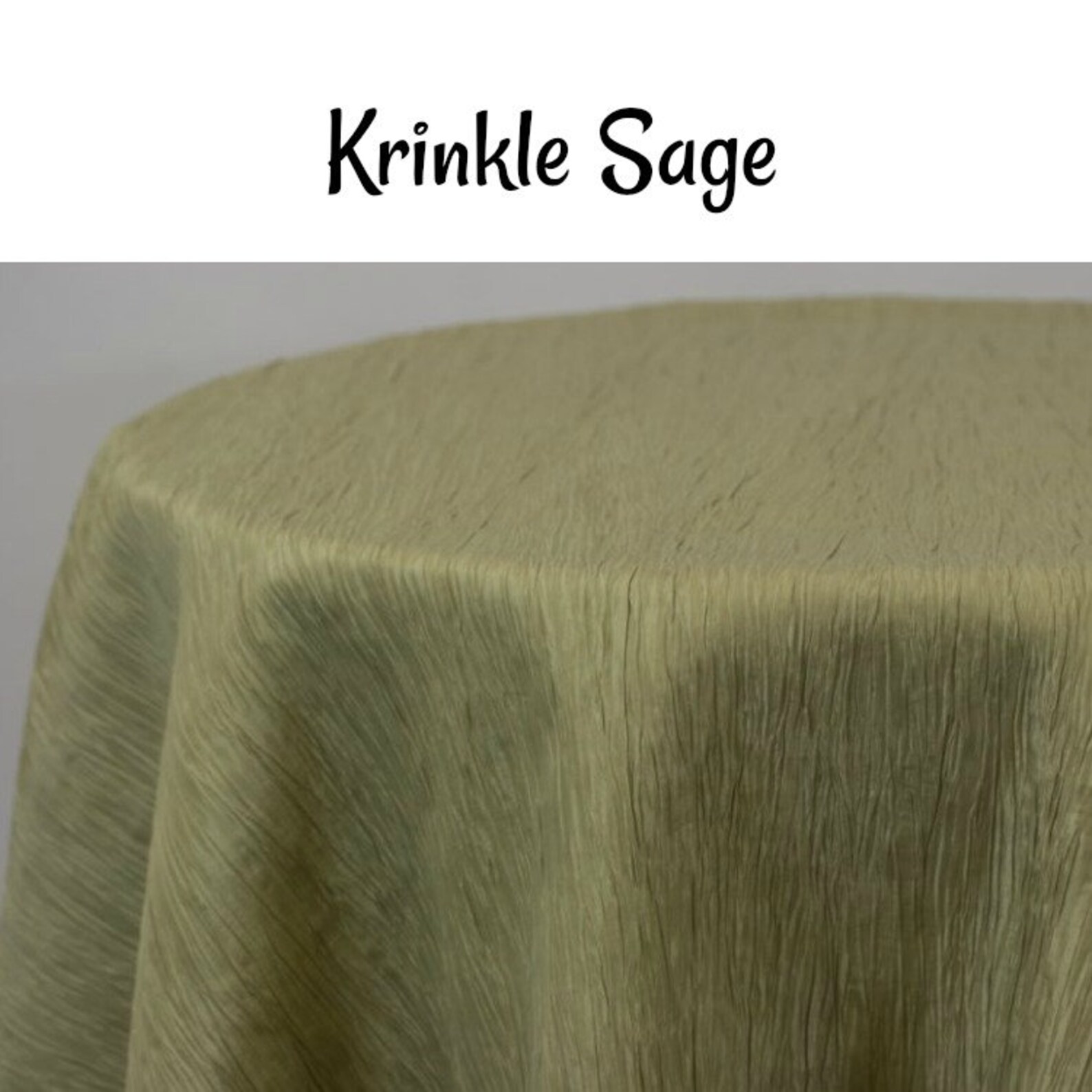 Custom Tablecloth Krinkle Tablecloth Krinkle Table Runner Etsy