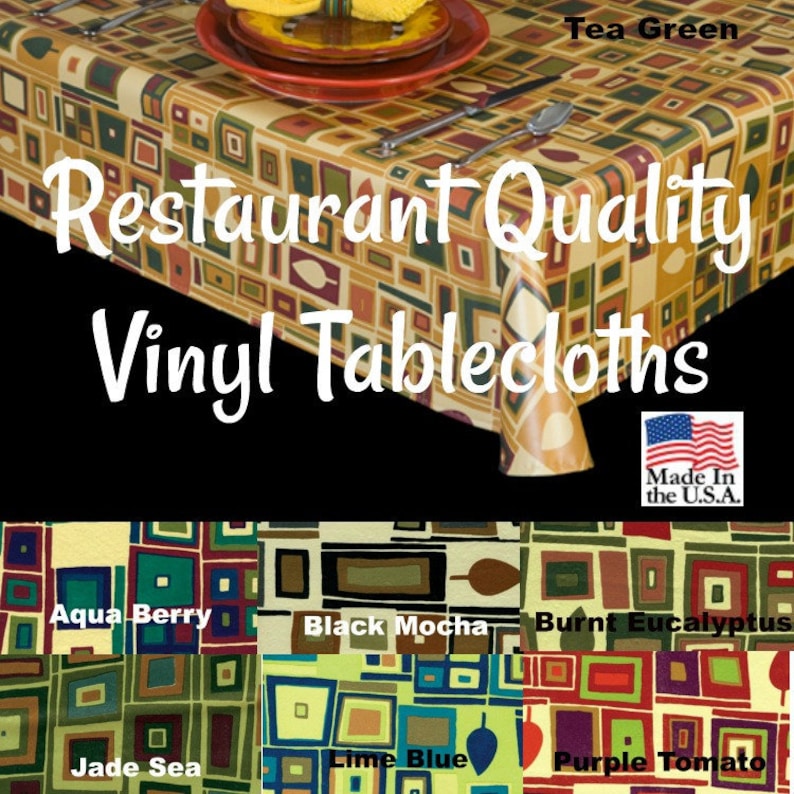 Vinyl Tablecloths 6125 Commercial Grade Vinyl Tablecloth Restaurant