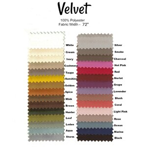 Custom Tablecloth Velvet Tablecloths - Velvet Table Runner - Velvet Fabric. Custom Velvet Table Linens image 2