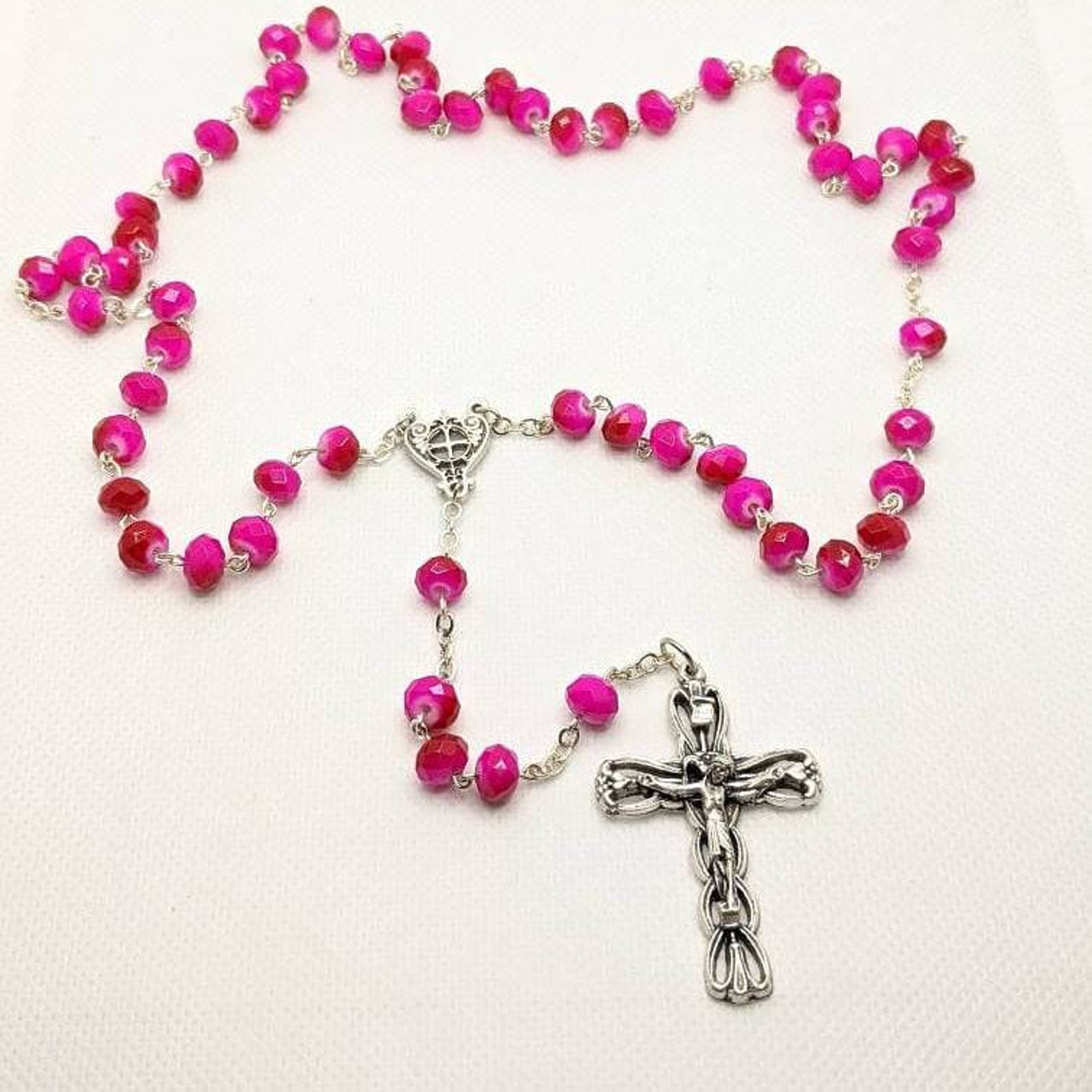 Create Your Own One Color Rosary | Etsy