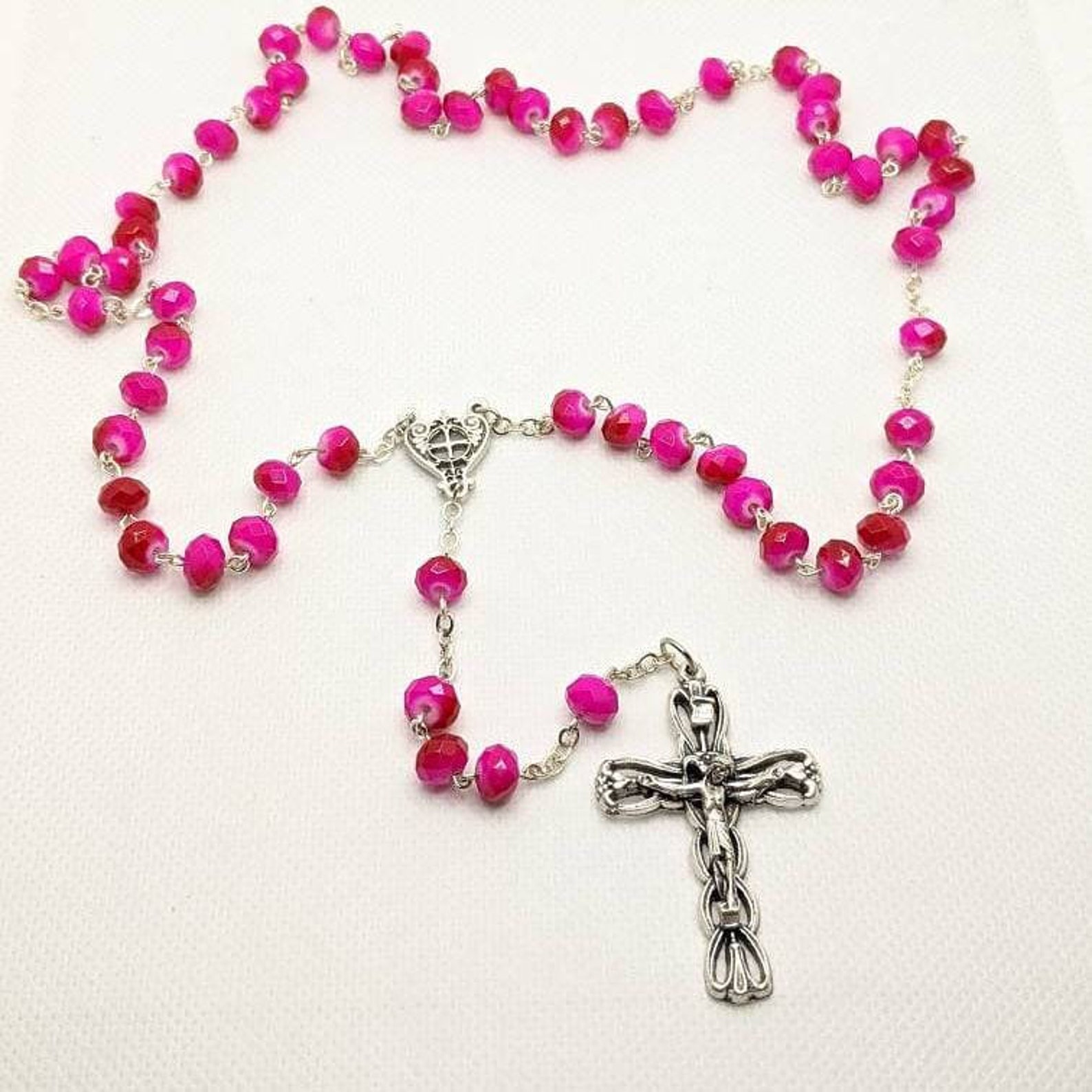 Create Your Own One Color Rosary Etsy