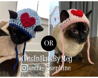 Valentine’s Day Heart Hat for Cats