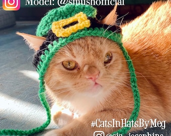 Saint Patrick’s Day Leprechaun Hat for Cats