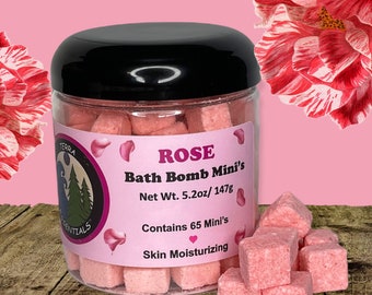 Rose Bath bomb Mini's