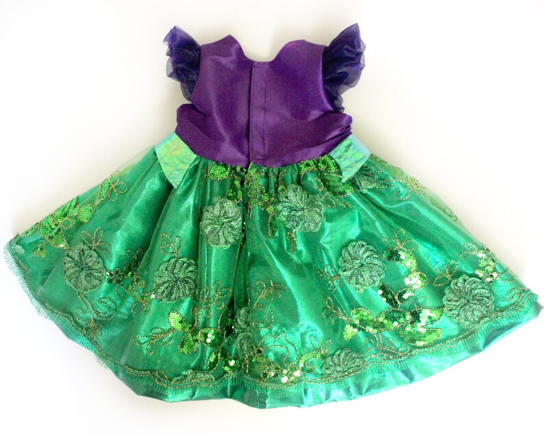 Toddler Girls Mermaid Princess Costume Dress Sz 12 months Handmade Ready to Ship