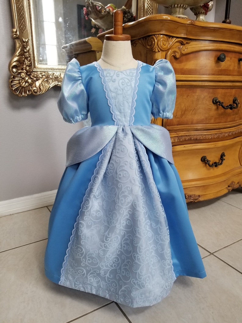 Cinderella Dress Costume for a Little Girl High Quality | Etsy