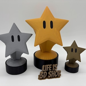 Mario Kart Stern Trophäen