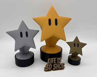 Mario Kart Star Trophies