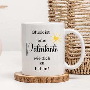Godmother mug - beautiful gift for the godmother coffee mug gift idea for baptism & birthday