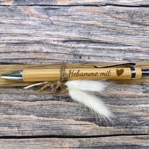 Balpen vroedvrouw met hart – perfect cadeau voor vroedvrouwen