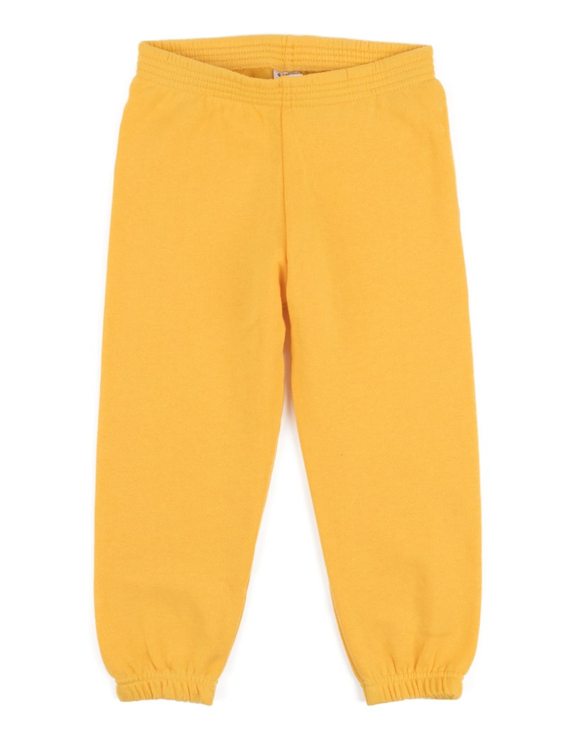 Kids Sweatpants Matching Kids Clothes Kids Pants Kids Basics Kids Clothes to Customize Yellow