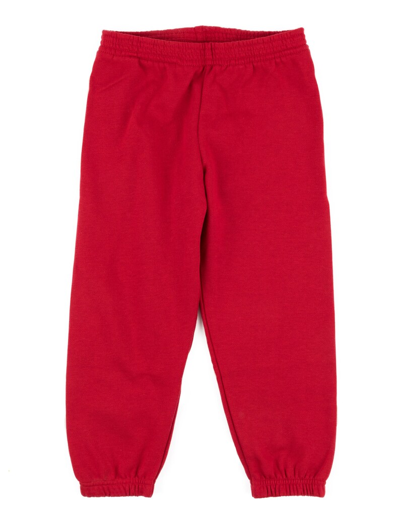 Kids Sweatpants Matching Kids Clothes Kids Pants Kids Basics Kids Clothes to Customize Red