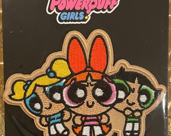 Powerpuff Girls Iron On Patch Cartoon Network