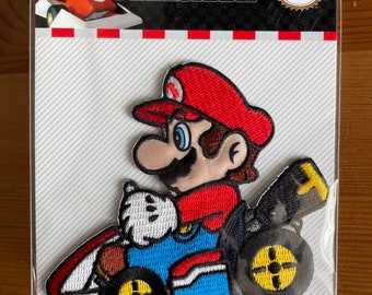 Mario Bros Appliqué Patch Kart