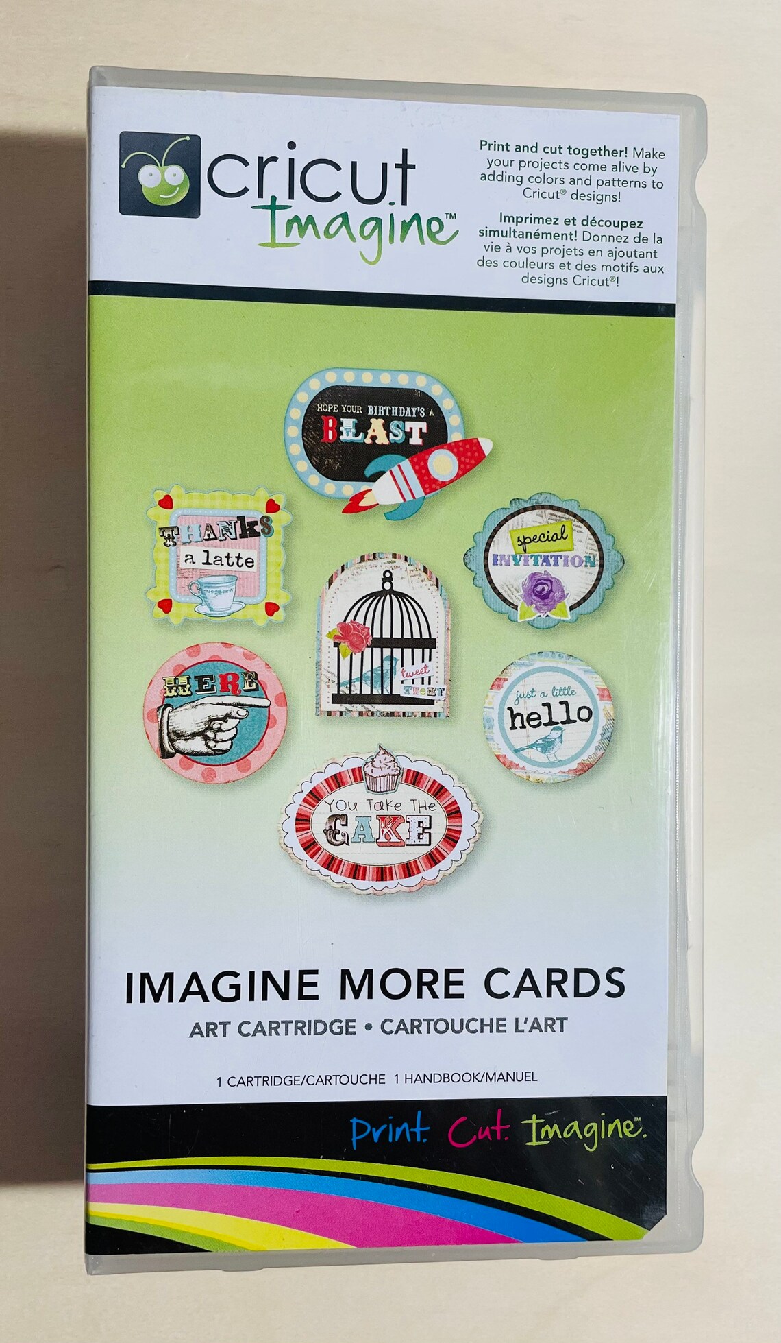 Cricut Imagine Art Cartridge Imagine More Cards Etsy
